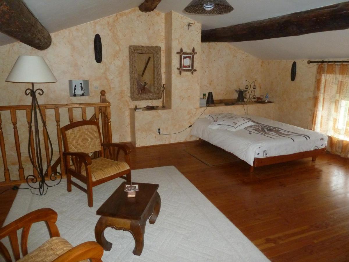 Les Hibiscus Bed & Breakfast Saint-Jean-le-Centenier Luaran gambar